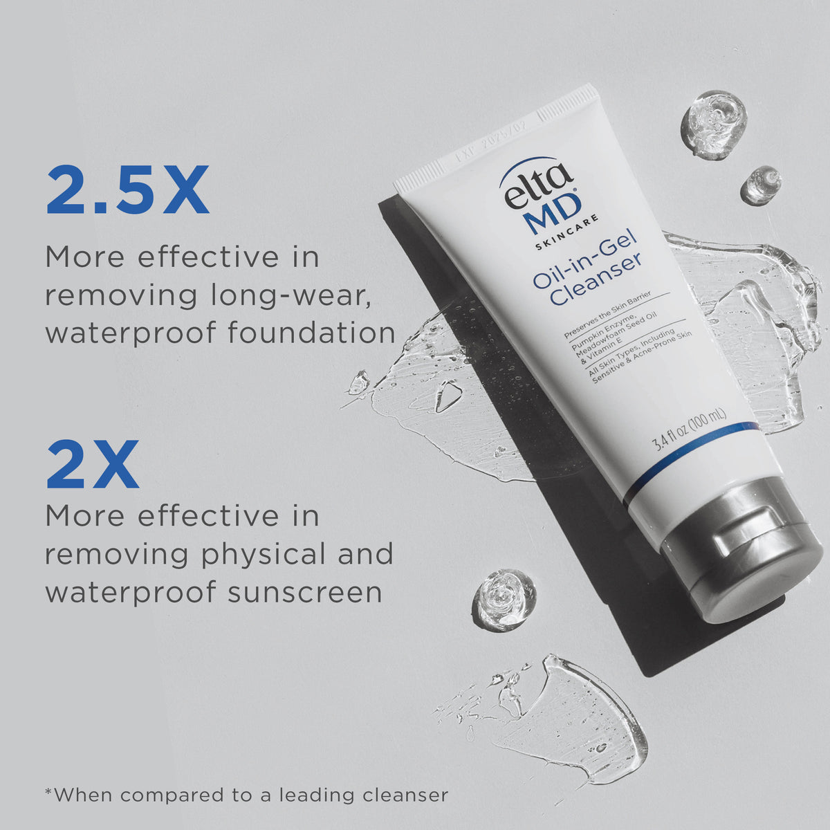 Oil-in-Gel Cleanser for Makeup & Sunscreen Removal | EltaMD®