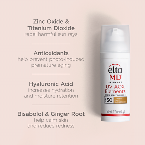 Antioxidants (Vitamin E & C): Neutralize free radical damage to help combat and restore signs of photoaging