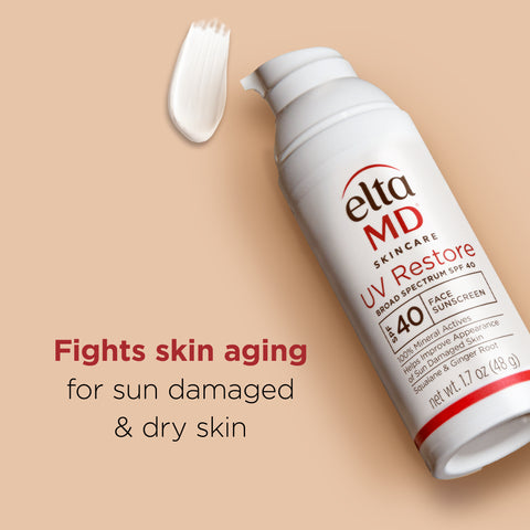 Fights skin aging