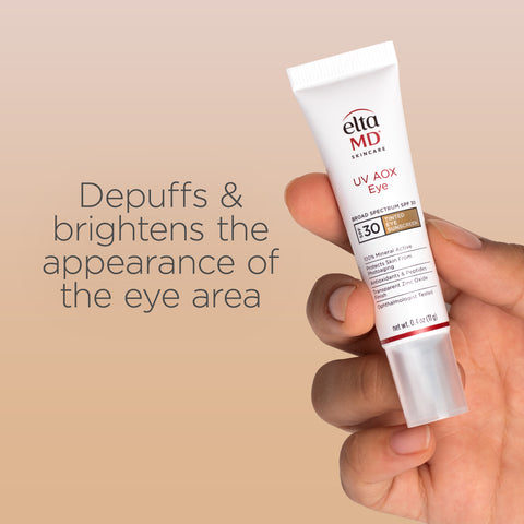 Depuffs & brightens the appearance of the eye area