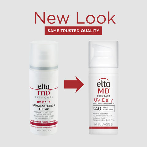 New Look. Sam Trusted Quality. EltaMD UV Daily Broad-Spectrum SPF 40