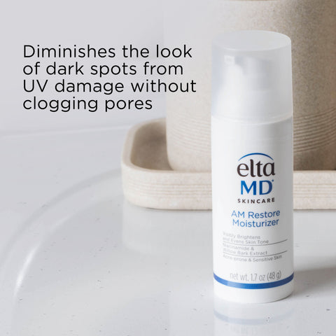 Diminishes the look of dark spots