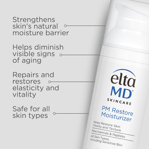 Oil-free. Fragrance-free, Safe for sensitive skin. Moisturizes, restores and helps repair skin.
