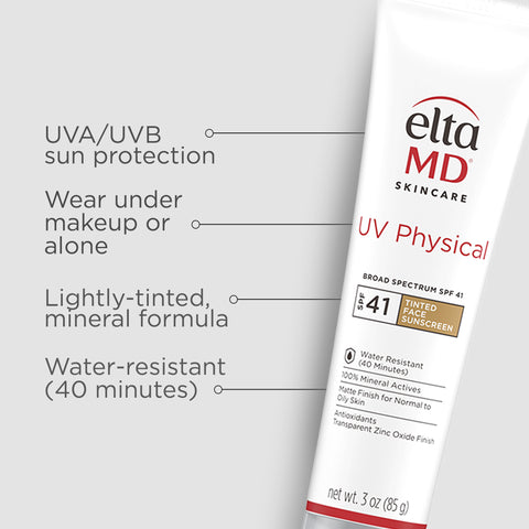 UVA/UVB sun protection, wear under make or alone, light tinted, water- resistant