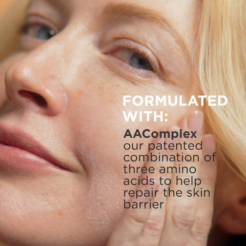 The Power of AAComplex Technology. Repair, renew and protect skin while visibly reducing redness caused by barrier damage and irritation.
