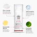 Zinc Oxide, AAComplex, Ceramide Blend, Centella Asistica Product Image 2