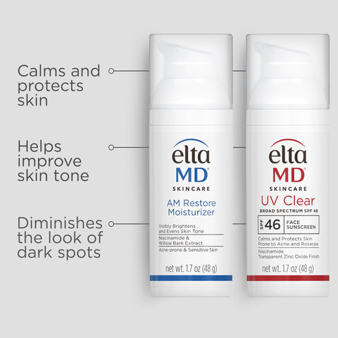EltaMD Clear Skin Daily Duo benefits