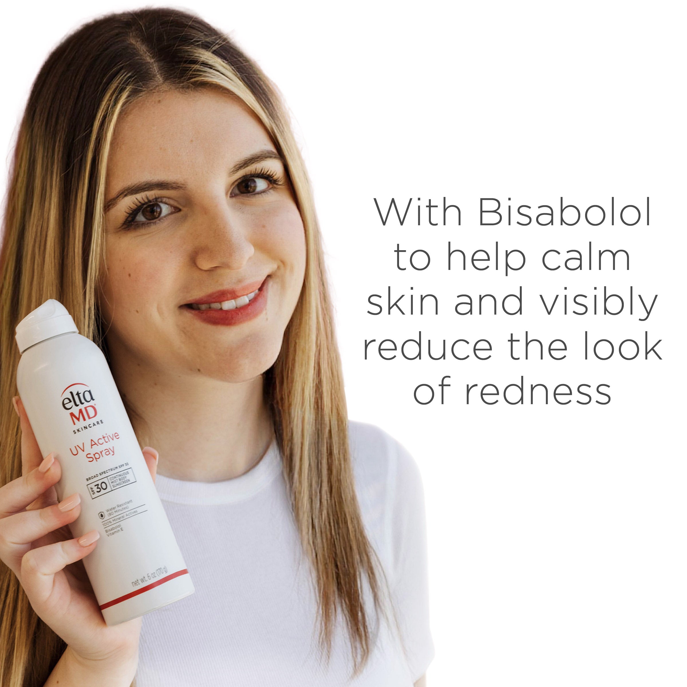 Bisabolol: helps calm the skin and visibly reduces the appearance of redness