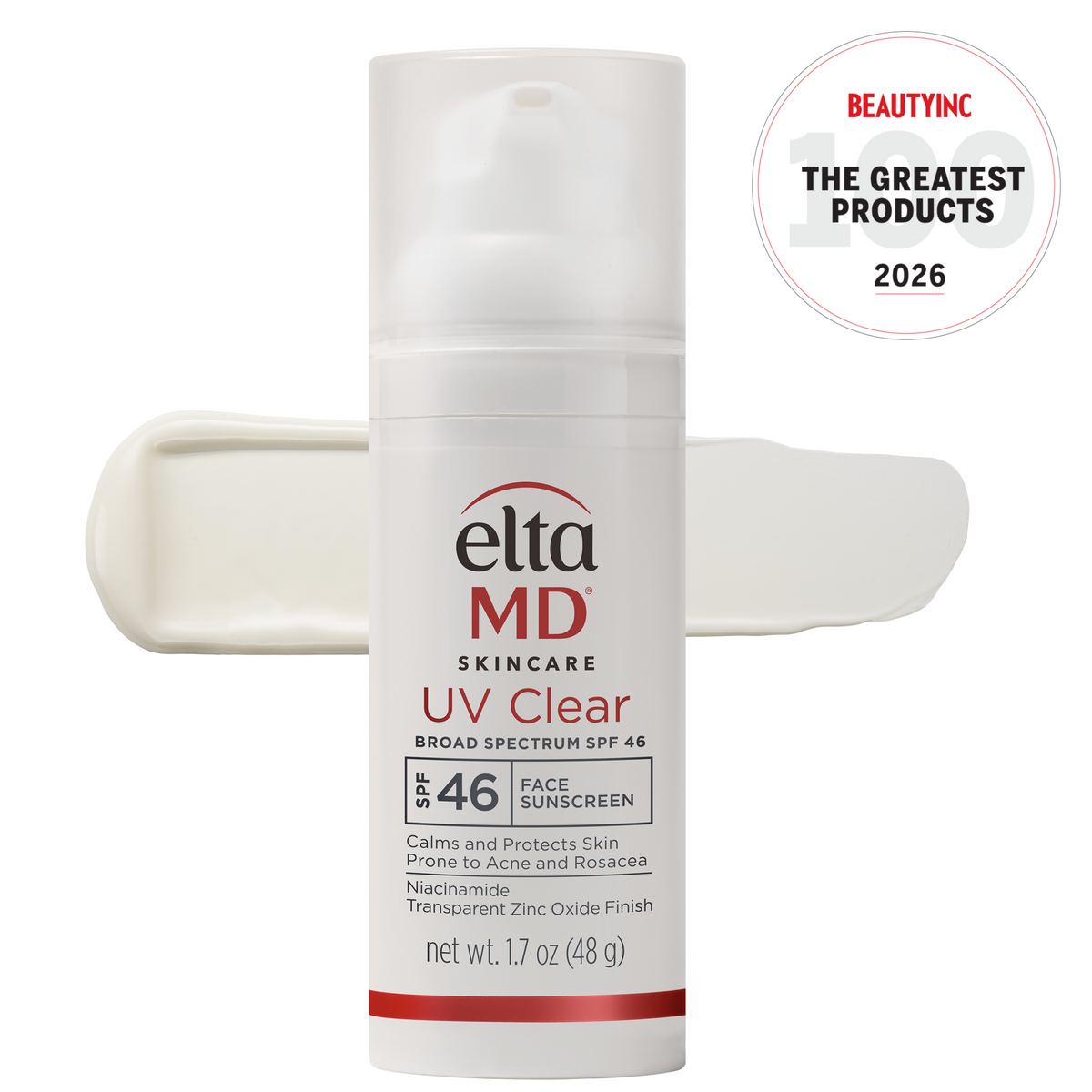 EltaMD UV Clear Broad Spectrum SPF46, untinted1.7oz reference bottle