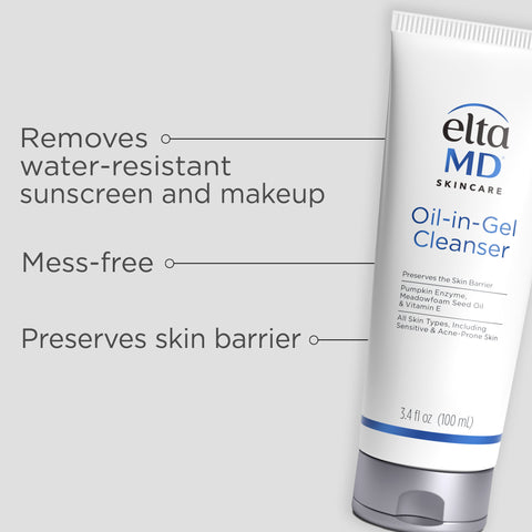 EltaMD Oil In Gel Cleanser | Mess-free gel formula