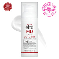 EltaMD UV Clear Broad-Spectrum SPF 46 with New Beauty - Best SPF for Acne-Prone Skin 2023