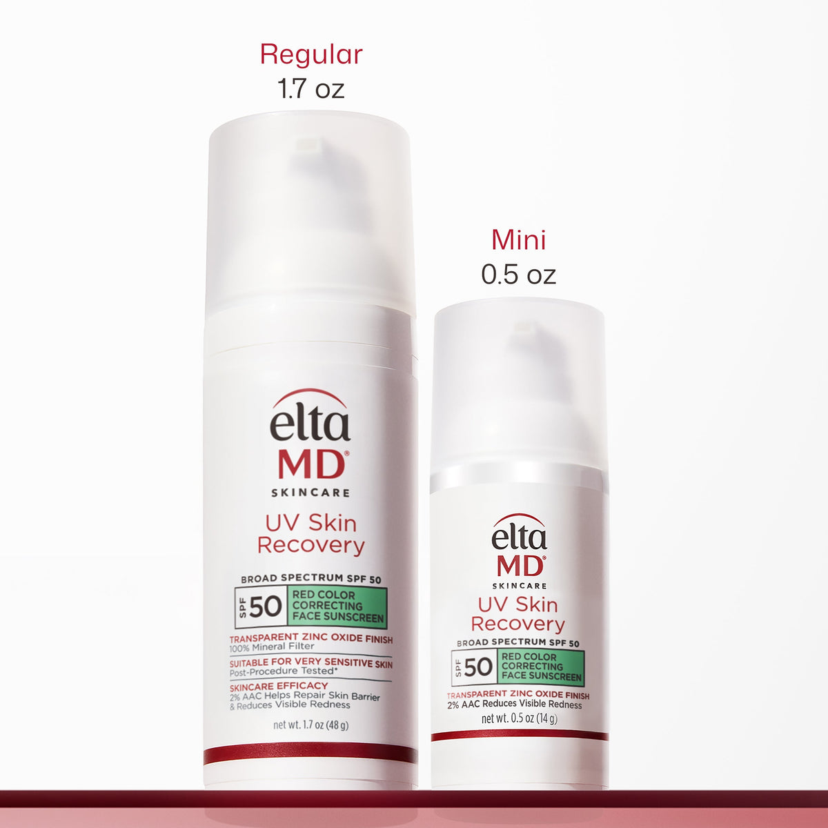 UV Skin Recovery Green Tint & Mini 