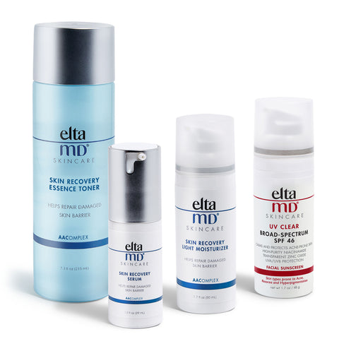 EltaMD Skin Recovery System Regimen Kit with UV Clear Broad-Spectrum SPF 46 - PDP