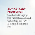Antioxidant Protection. Combats skin-aging free radicals associated with ultraviolet (UV) and infrared radiation (IR). Product Image 6